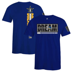 Golden State Warriors FISLL x Black History Collection Unisex T-Shirt - Royal