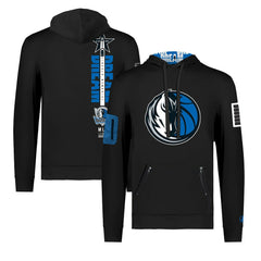 Dallas Mavericks FISLL x Black History Collection Unisex Pullover Hoodie - Black
