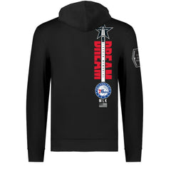 Philadelphia 76ers FISLL x Black History Collection Unisex Pullover Hoodie - Black outlet