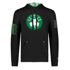 Boston Celtics FISLL x Black History Collection Unisex Pullover Hoodie - Black