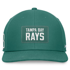 Tampa Bay Rays Nike Bicoastal Pro Performance Snapback Hat - Green Hats