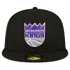 Sacramento Kings 59FIFTY Fitted Hat Black - New Era