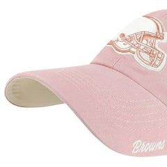 Cleveland Browns '47 Women's Ballpark Cheer Dusty Rose Clean Up Adjustable Hat - Pink Hats