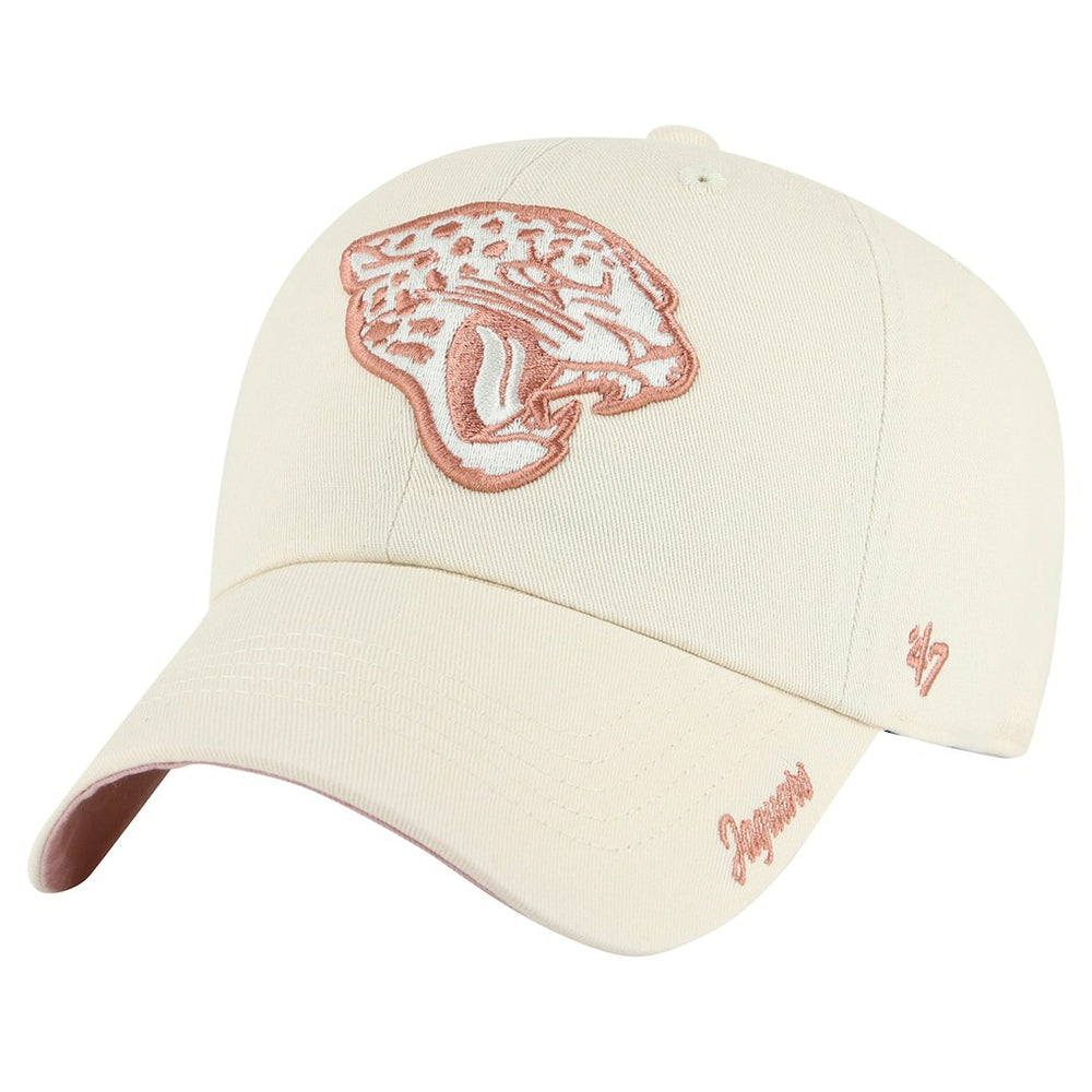 Jacksonville Jaguars '47 Women's Ballpark Cheer Clean Up Adjustable Hat - Natural Hats