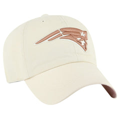 New England Patriots '47 Women's Ballpark Cheer Clean Up Adjustable Hat - Natural Hats