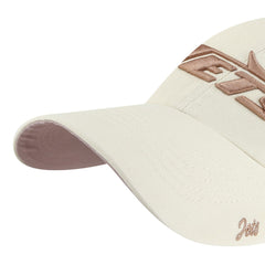 New York Jets '47 Women's Ballpark Cheer Clean Up Adjustable Hat - Natural Hats