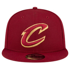 Cleveland Cavaliers Team Color 9FIFTY Snapback Hat Wine - New Era
