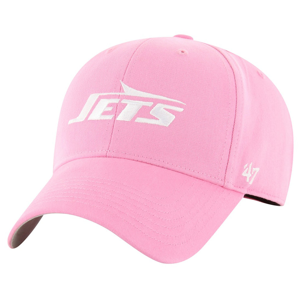 New York Jets '47 Girls Youth Rose MVP Adjustable Hat - Pink Hats
