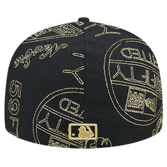 Chicago White Sox New Era 59FIFTY Day Allover Fitted Hat - Black Hats