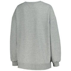 Cincinnati Bengals DKNY Sport Women's Penelope Pullover Sweatshirt - Heather Charcoal Pullover
