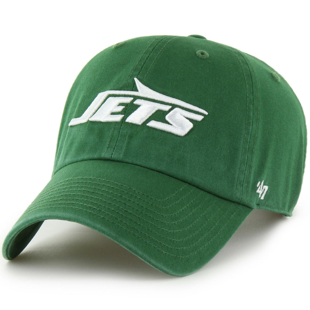 New York Jets '47 Clean Up Primary Adjustable Hat - Green Hats