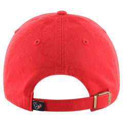 Houston Texans '47 Secondary Clean Up Adjustable Hat - Red Hats