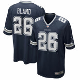 DaRon Bland Dallas Cowboys Game Jersey - Navy Jerseys
