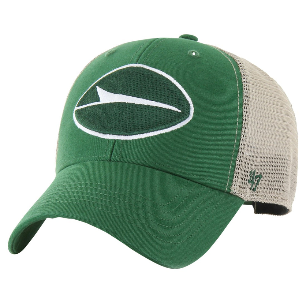 New York Jets '47 Flagship MVP Trucker Adjustable Hat - Kelly Green/Natural Hats