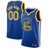 Golden State Warriors Unisex 2019/20 Custom Swingman Jersey Royal Icon Edition - Nike