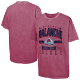 Colorado Avalanche Youth Sure Short T-Shirt - Burgundy | US 200984142