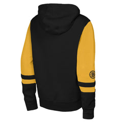 Boston Bruins Youth Face Off Full-Zip Hoodie - Black | US 200984208