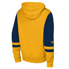 Nashville Predators Youth Face Off Full-Zip Hoodie - Gold | US 200984217