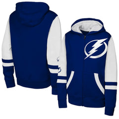 Tampa Bay Lightning Youth Face Off Full-Zip Hoodie - Blue | US 200984234