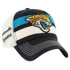 Jacksonville Jaguars '47 Clubhouse Boon Clean-Up Trucker Adjustable Hat - Black Hats