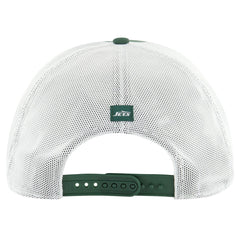 New York Jets '47 Downburst Relaxed Hitch Trucker Adjustable Hat - Green/White Hats