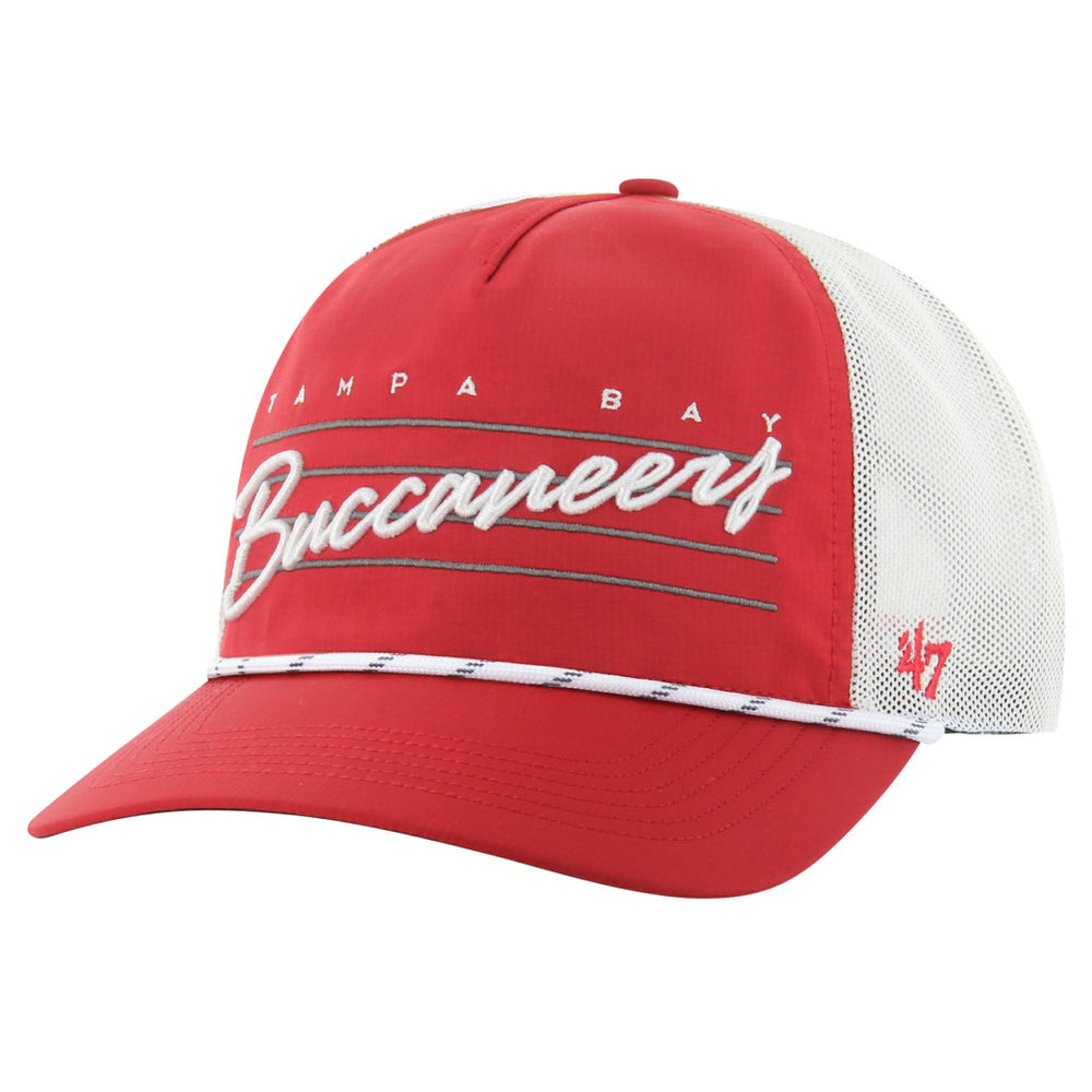Tampa Bay Buccaneers '47 Downburst Relaxed Hitch Trucker Adjustable Hat - Red/White Hats