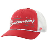 Tampa Bay Buccaneers '47 Downburst Relaxed Hitch Trucker Adjustable Hat - Red/White Hats