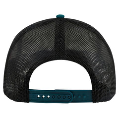 Philadelphia Eagles '47 Stack Line Hitch Trucker Adjustable Hat - White/Midnight Green Hats