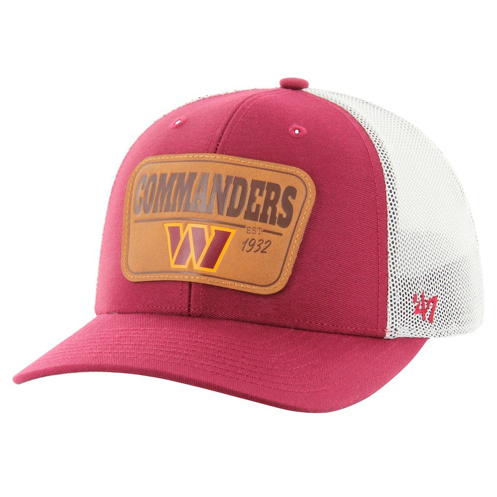 Washington Commanders '47 Thrash Trophy Flex Hat - Burgundy/White Hats