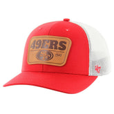 San Francisco 49ers '47 Thrash Trophy Flex Hat - Scarlet/White Hats