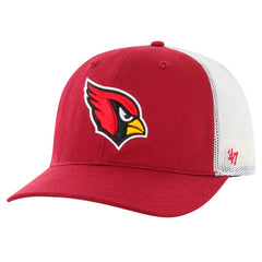 Arizona Cardinals '47 Team Unstructured Trucker Adjustable Hat - Cardinal/White Hats