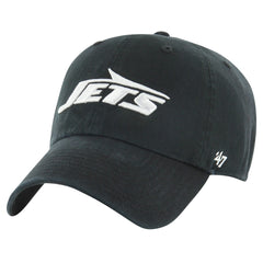 New York Jets '47 Clean Up Tonal Adjustable Hat - Black Hats