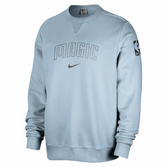 Orlando Magic Courtside Standard Issue Performance Pullover Sweatshirt Light Blue - Nike