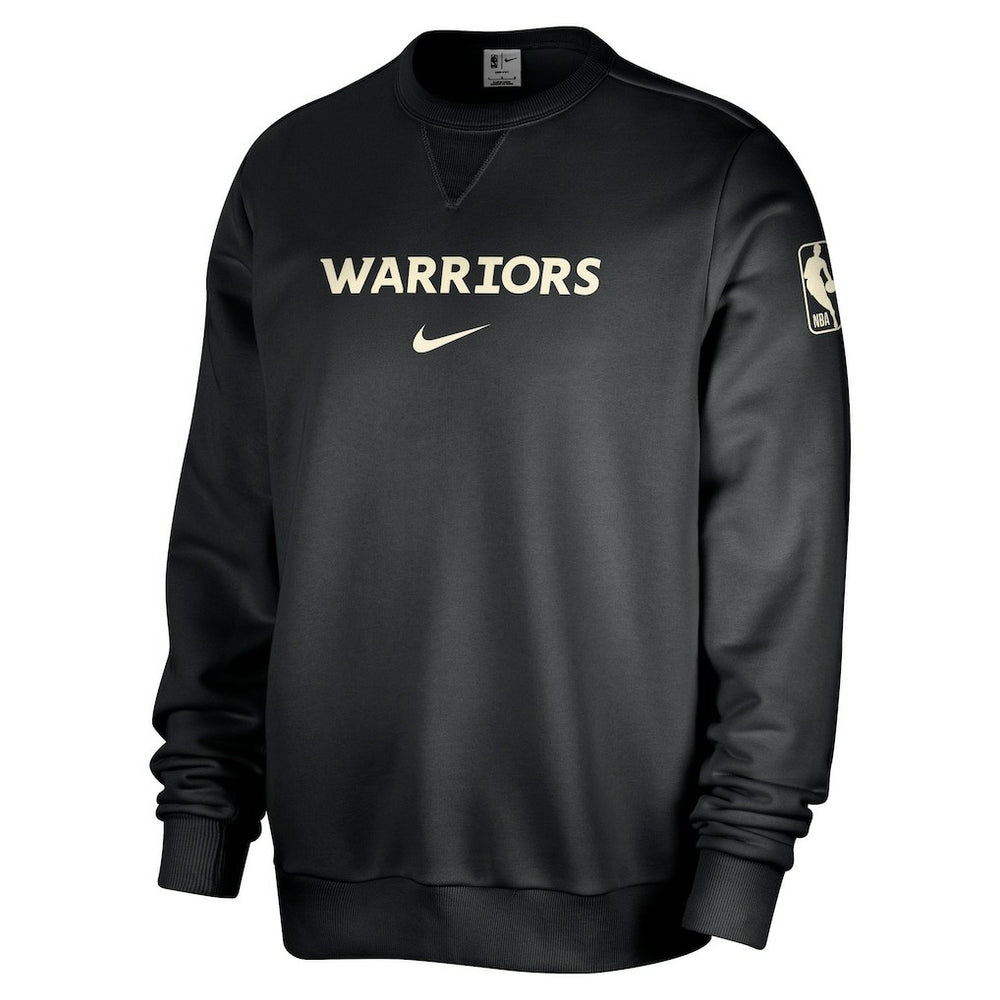 Golden State Warriors Courtside Standard Issue Performance Pullover Sweatshirt Black - Nike