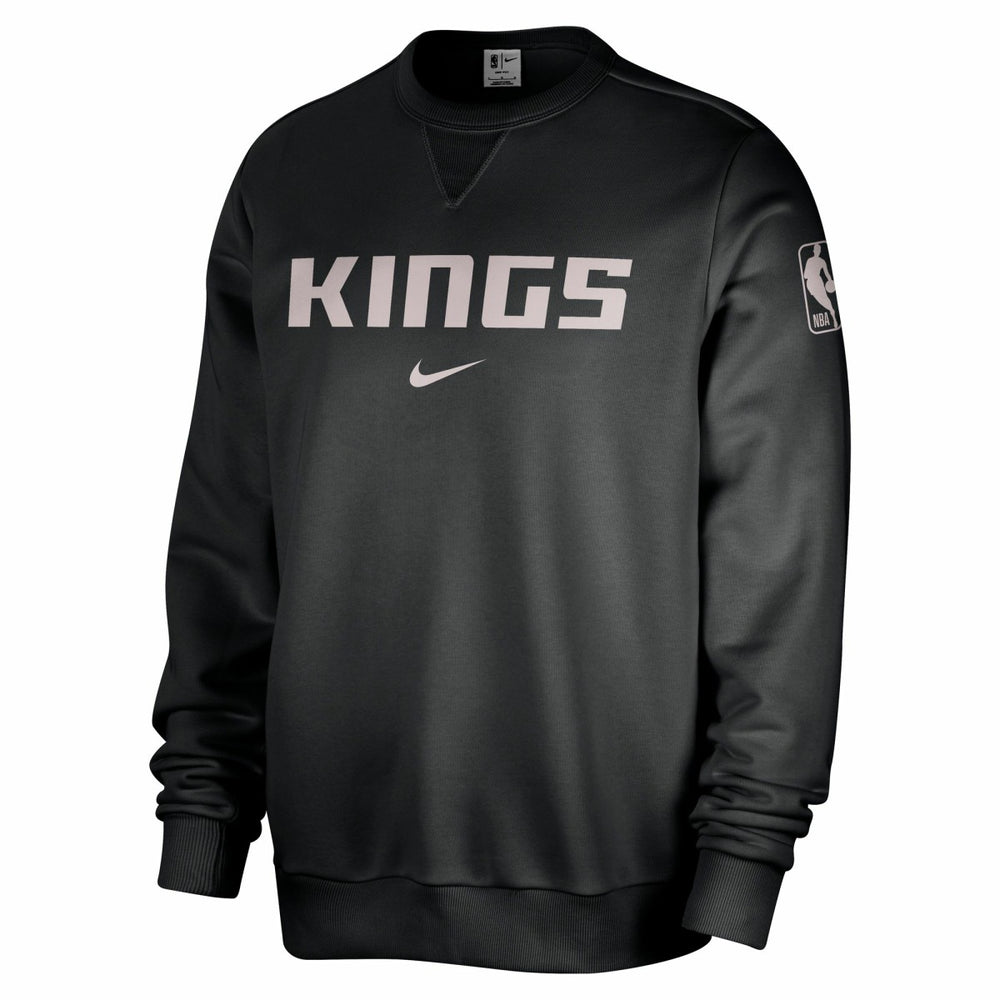 Sacramento Kings Courtside Standard Issue Performance Pullover Sweatshirt Black - Nike