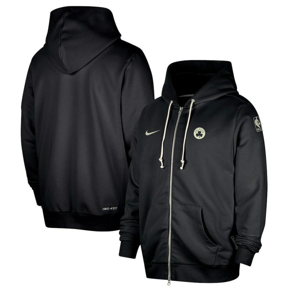Boston Celtics Authentic Standard Issue Full-Zip Hoodie Jacket Black - Nike