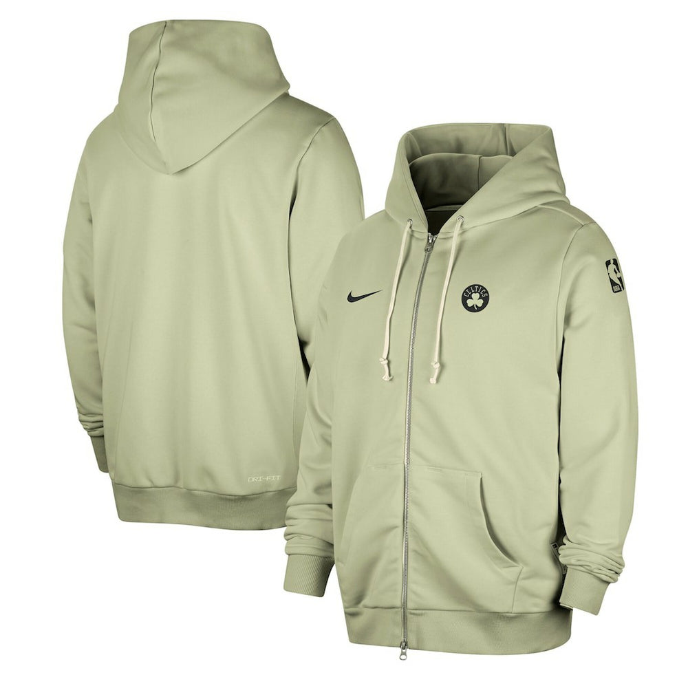 Boston Celtics Authentic Standard Issue Full-Zip Hoodie Jacket Green - Nike