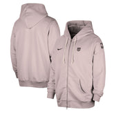 Sacramento Kings Authentic Standard Issue Full-Zip Hoodie Jacket Purple - Nike