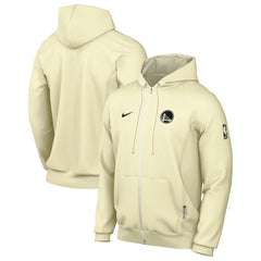 Golden State Warriors Authentic Standard Issue Full-Zip Hoodie Jacket Gray - Nike