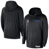 Orlando Magic 2024/25 On-Court Authentic Practice Yoga Restore Lightweight Pullover Hoodie Black - Nike