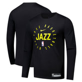 Utah Jazz 2024/25 Legend On-Court Practice Long Sleeve T-Shirt Black - Nike