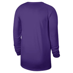 Sacramento Kings 2024/25 Legend On-Court Practice Long Sleeve T-Shirt Purple - Nike