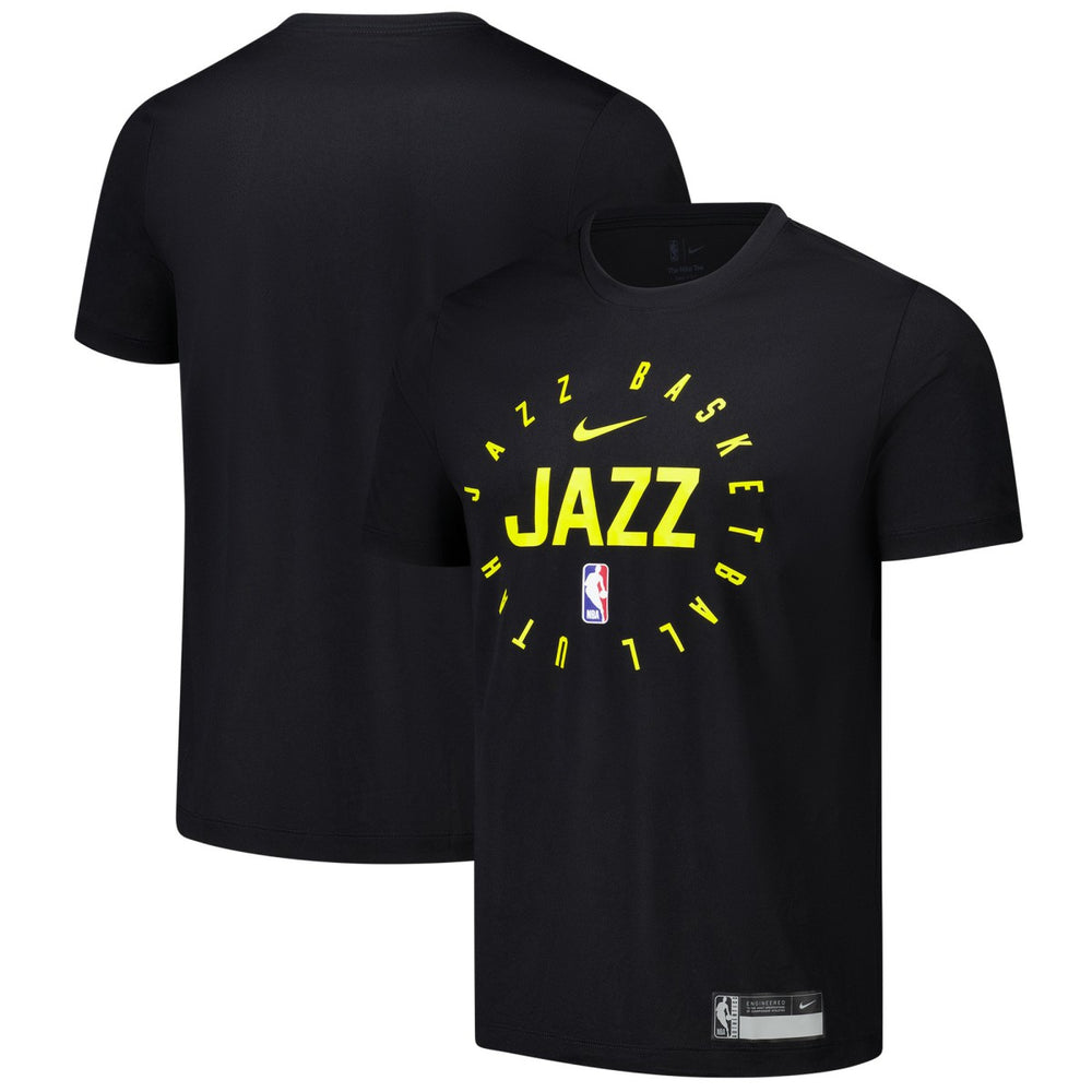 Utah Jazz 2024/25 Legend On-Court Practice Performance T-Shirt Black - Nike