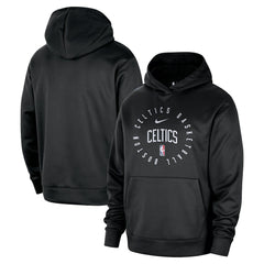 Boston Celtics 2024/25 Spotlight On-Court Practice Performance Pullover Hoodie Black - Nike