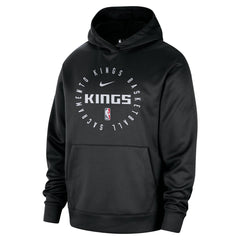 Sacramento Kings 2024/25 Spotlight On-Court Practice Performance Pullover Hoodie Black - Nike