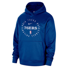 Philadelphia 76ers 2024/25 Spotlight On-Court Practice Performance Pullover Hoodie Royal - Nike