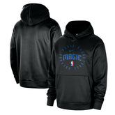 Orlando Magic 2024/25 Spotlight On-Court Practice Performance Pullover Hoodie Black - Nike