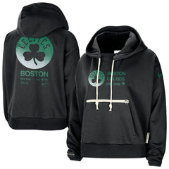 Boston Celtics Women's Courtside Standard Issue Performance Pullover Hoodie Black - Nike