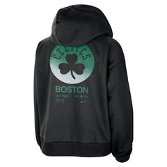 Boston Celtics Women's Courtside Standard Issue Performance Pullover Hoodie Black - Nike