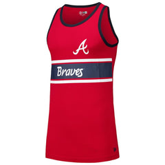 Atlanta Braves New Era Jersey Ringer Tank Top - Red Jerseys